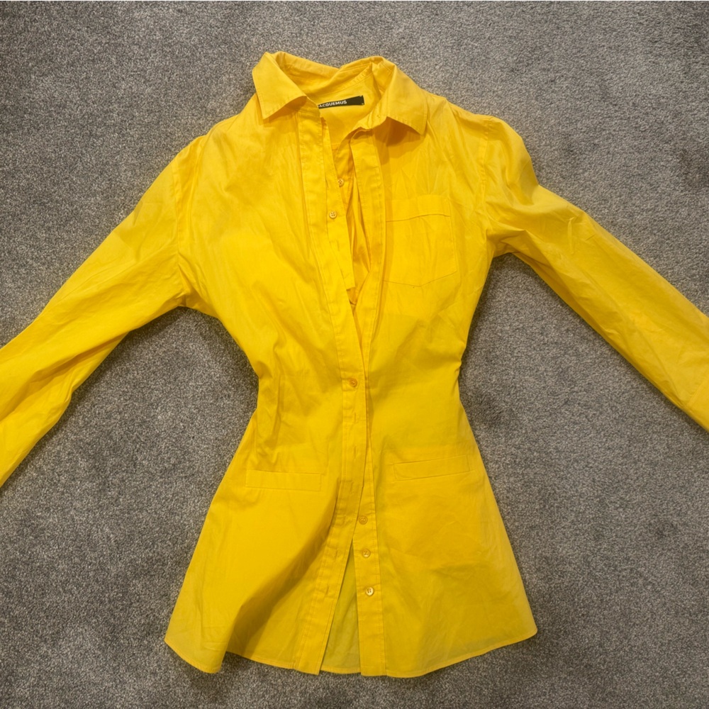 Jacquemus Yellow Shirt